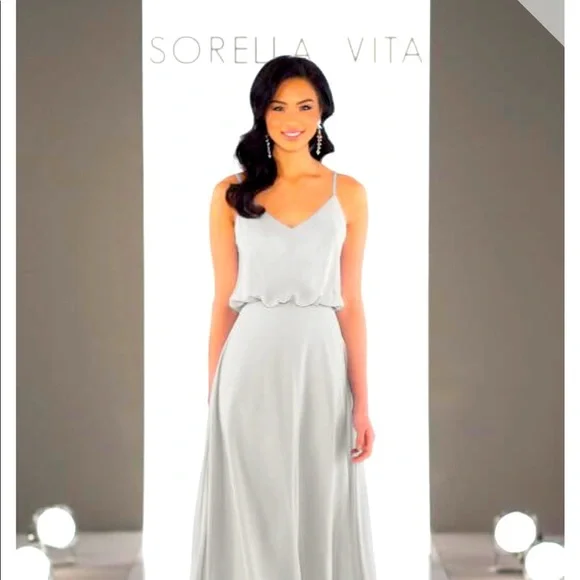Sorella Vita Strappy BOHO Bridesmaids dress - Picture 3 of 8
